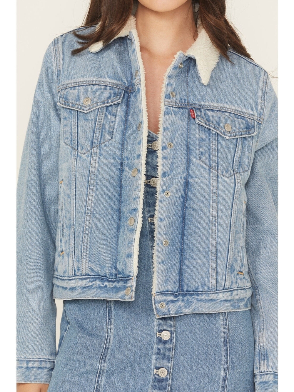 Levi's Women's Original Sherpa Trucker Jacket NWOT Size XL